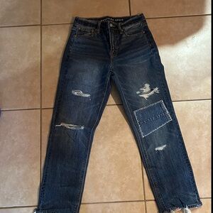 American Eagle Dark Blue Denim Jeans